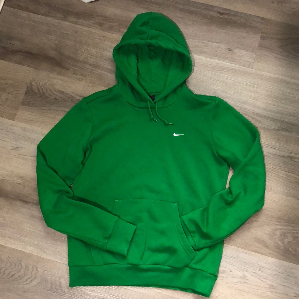 Green Nike sweatshirt